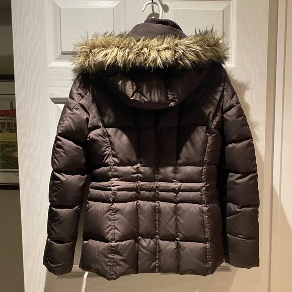 ESPRIT Brown Puffer Jacket - Picture 2 of 6